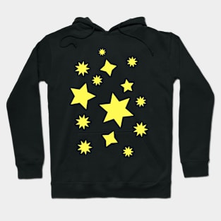 Xmas Star Pattern Hoodie